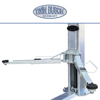 Twin Busch 2 Säulen Hebebühne TW242M 4.2t – BASIC LINE – halbautomatische Entriegelung vollverzinkt